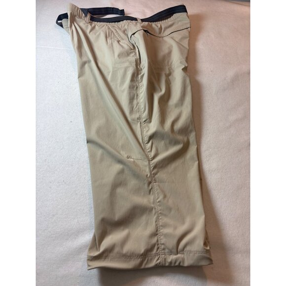 L.L. Beans  Cargo Capri Mens Convertible Cargo Short Beige Size 1x plus - Picture 13 of 15